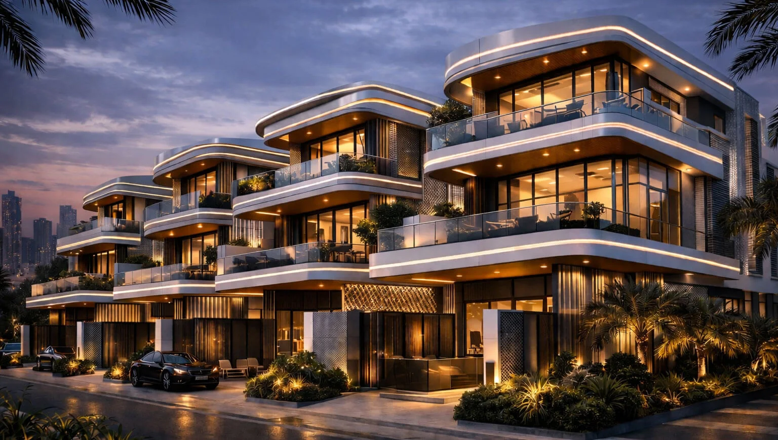 بن غاطي تلال - التصميم المعماري